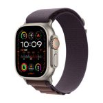 Apple Watch Ultra 2 GPS + Cellular, 49mm Titanium Case with Indigo Alpine  Loop - Small