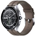 XIAOMI Watch 2 Pro 4G LTE Silver Case with Brown Leather Strap | hinta vain  287,83 € | IRISIMO