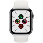 Apple Watch Series 5 GPS + Cellular, 44mm Stainless Steel Case ...