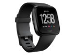 Amazon.com: Fitbit Versa Smart Watch, Gray/Silver Aluminium, One ...